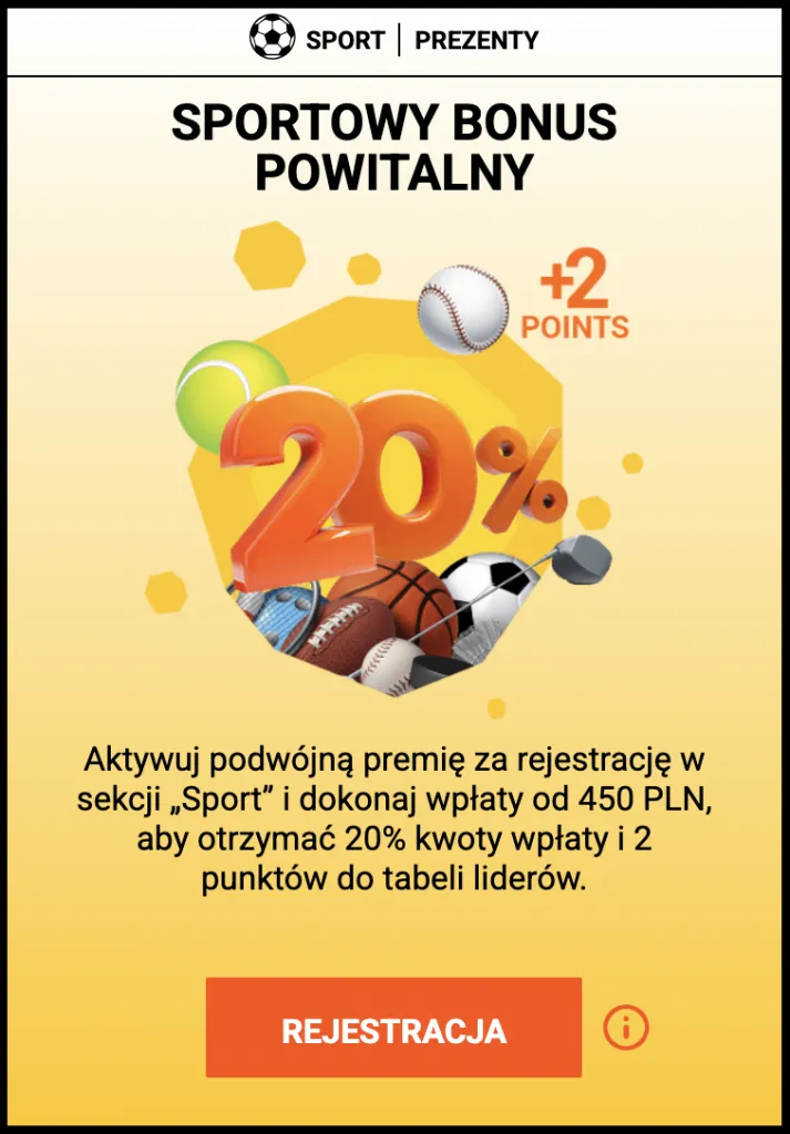 Sportowy Bonusy od Spinamba Casino